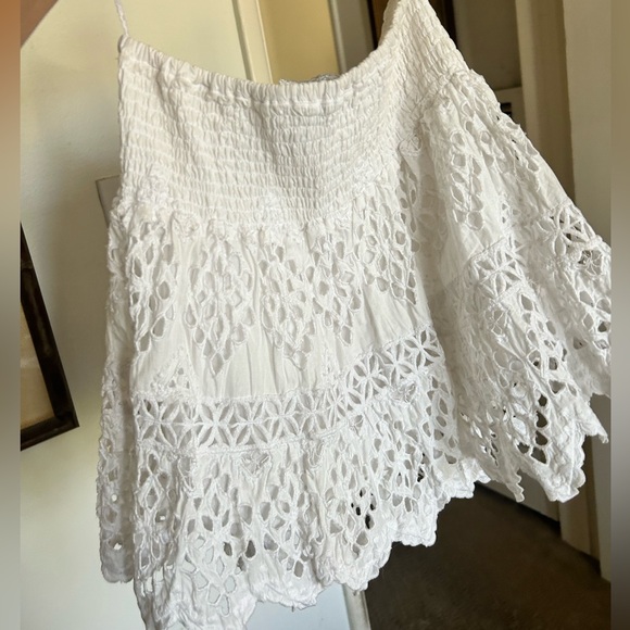 Temptation Positano eyelet mini skirt S Vaticano - Picture 2 of 8